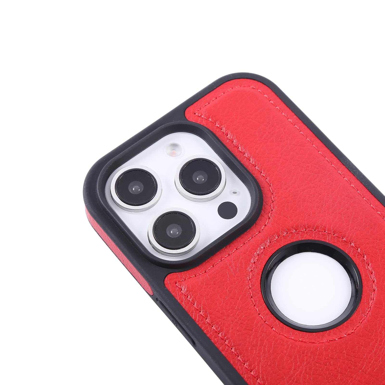 Luksusowe etui do iPhone 16 Pro Max / 16 Pro / 16 Plus/16, składany stojak, skórzane, biznesowe etui na telefon komórkowy, widoczne logo, smukłe etui ochronne, fioletowe, 16 Pro