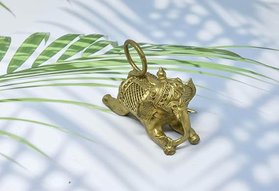Indian Brass Decor/Tissue Holder Handcrafted Dhokra Art/Brass/Showpiece/Decoration/Handmade/Decor