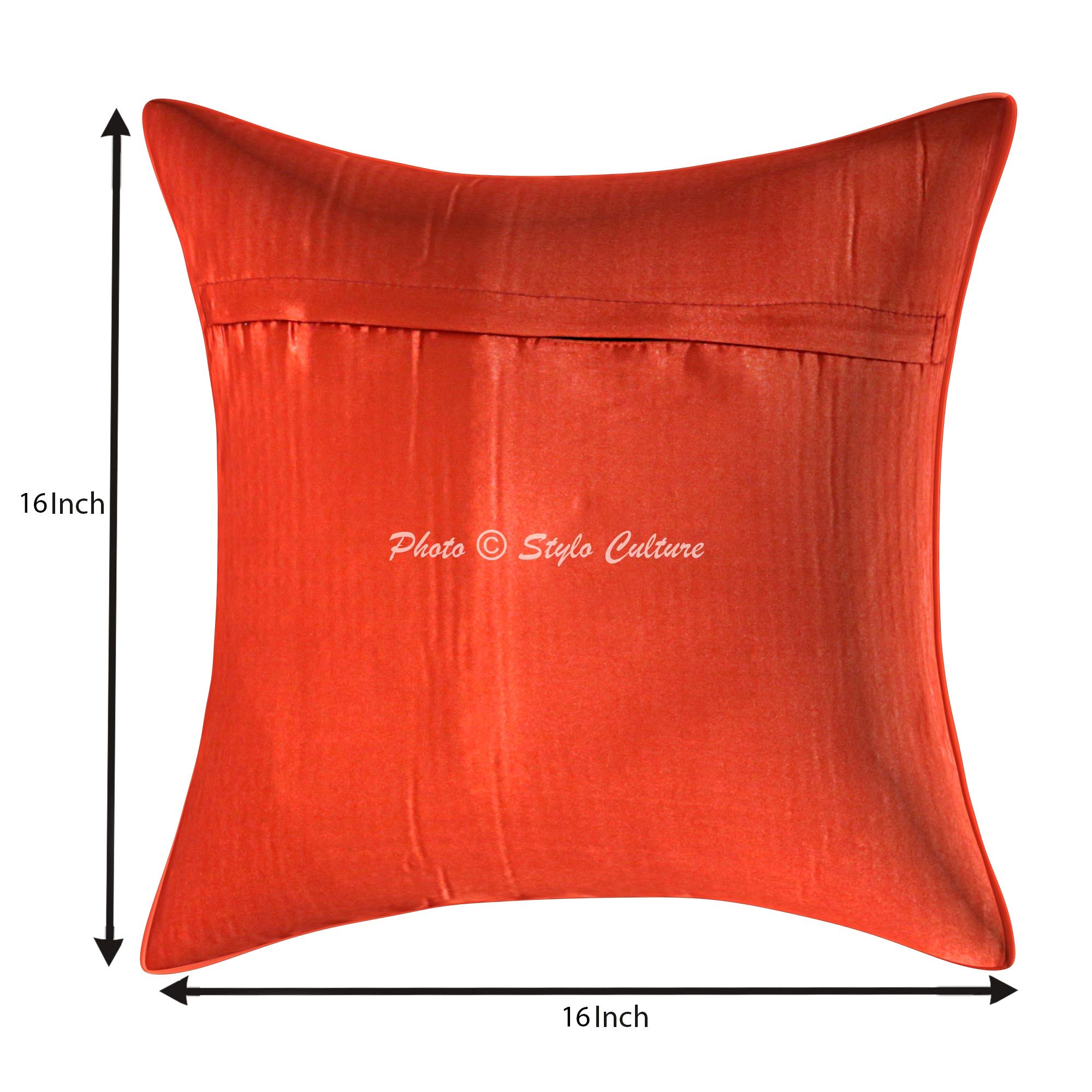 Stylo Culture Indiano Fodere Per Cuscini 40x40 cm Decorazione Per