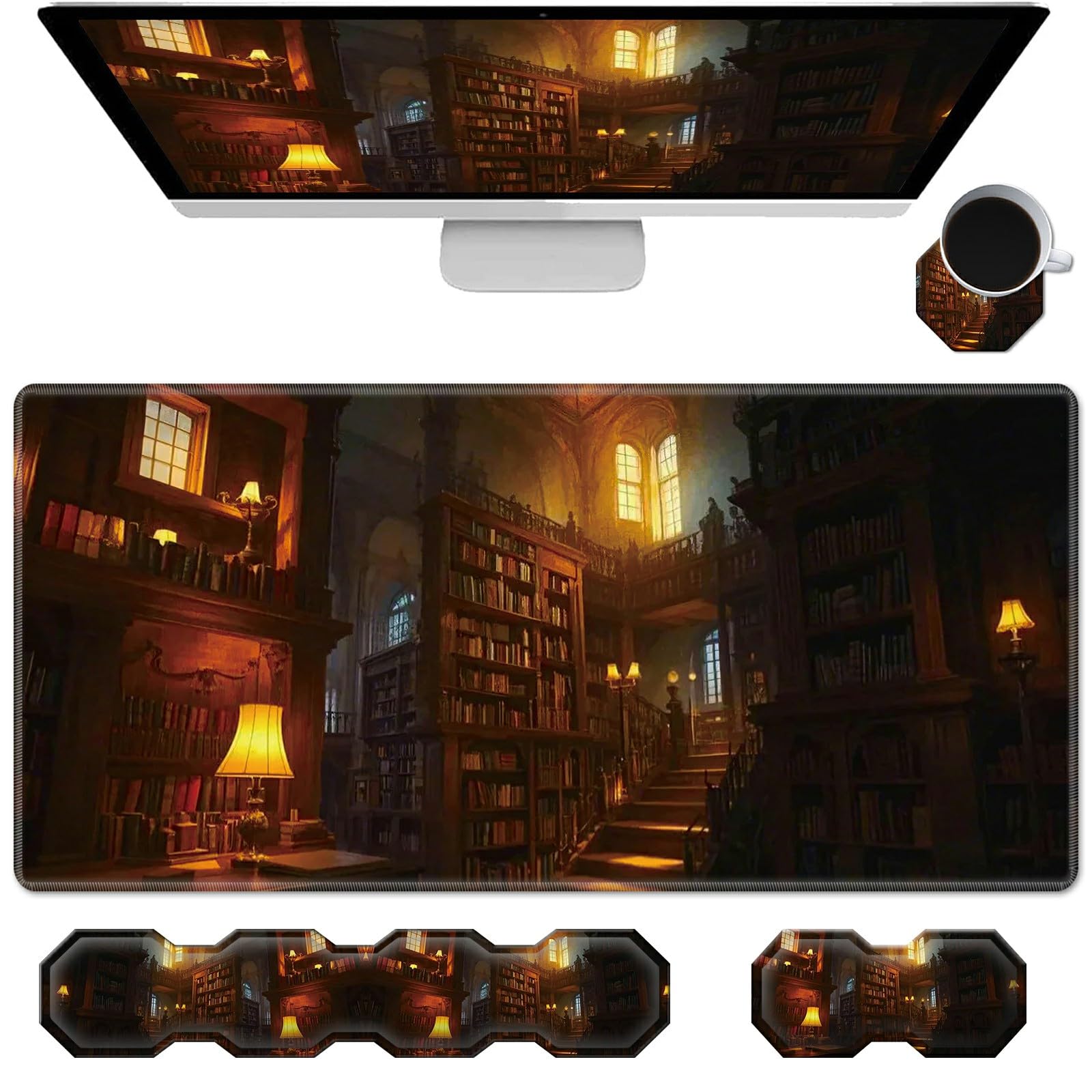 Ergonomic Wrist Rest & Mouse Pad Set - Cherry Blossom Comfort -10