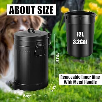 Amazon.co.jp: 犬のうんちゴミ箱 屋外 ヴィンテージ ペット廃棄