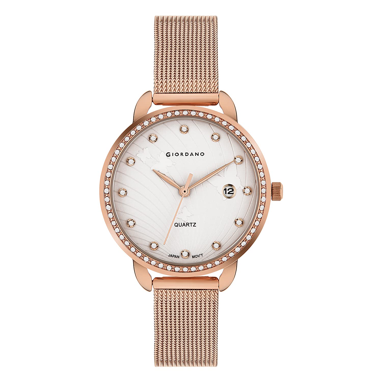 Giordano Analog White Dial Womens Watch (B082SX6WV8) Amazon Price History, Amazon Price Tracker