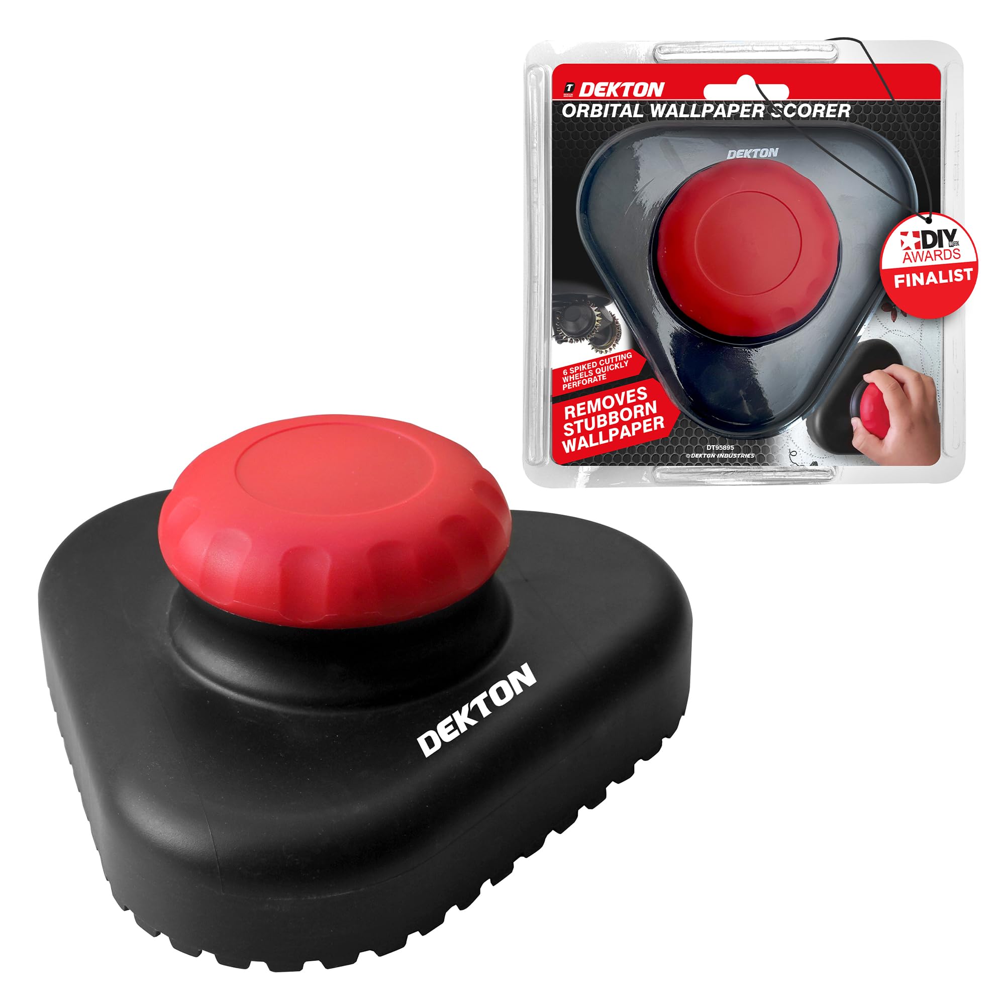 Dekton Wallpaper Cleaner - Its Lightweight Design and Easy Grip Reduce Fatigue| Unique Orbital Scoring Mechanism| Versatile Application| Innovative Design Allows You to Glide Across The Surface