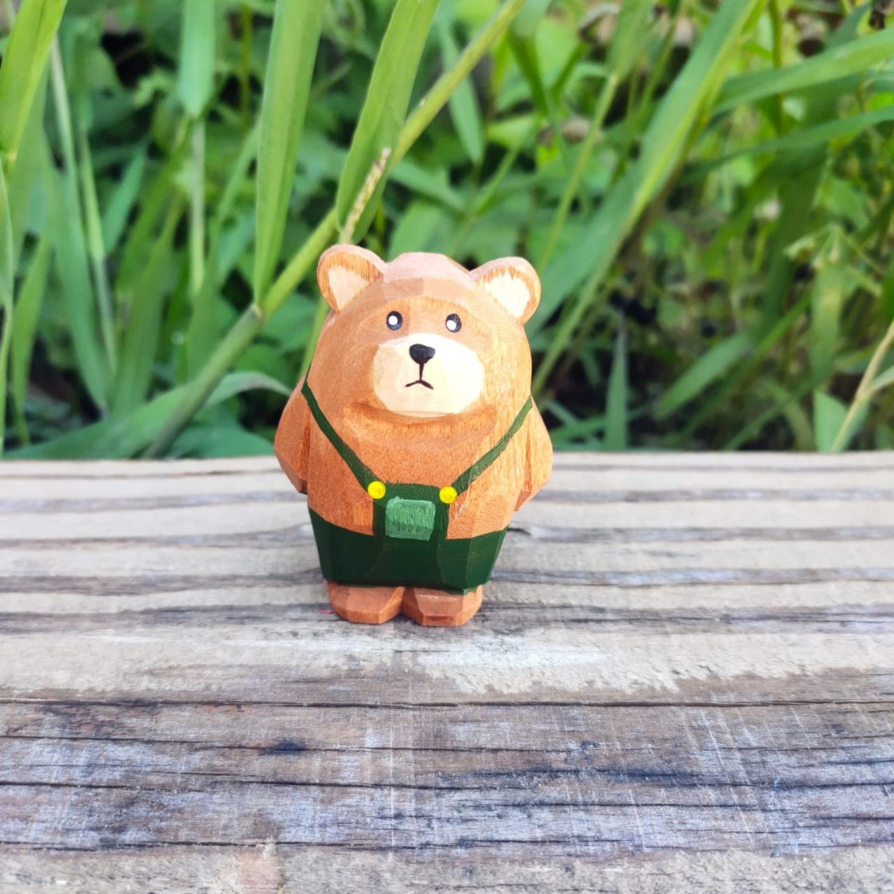 熊 置物 かわいい クマの置物 熊の置物 木彫りの熊 木彫り 彫刻 熊 北海道