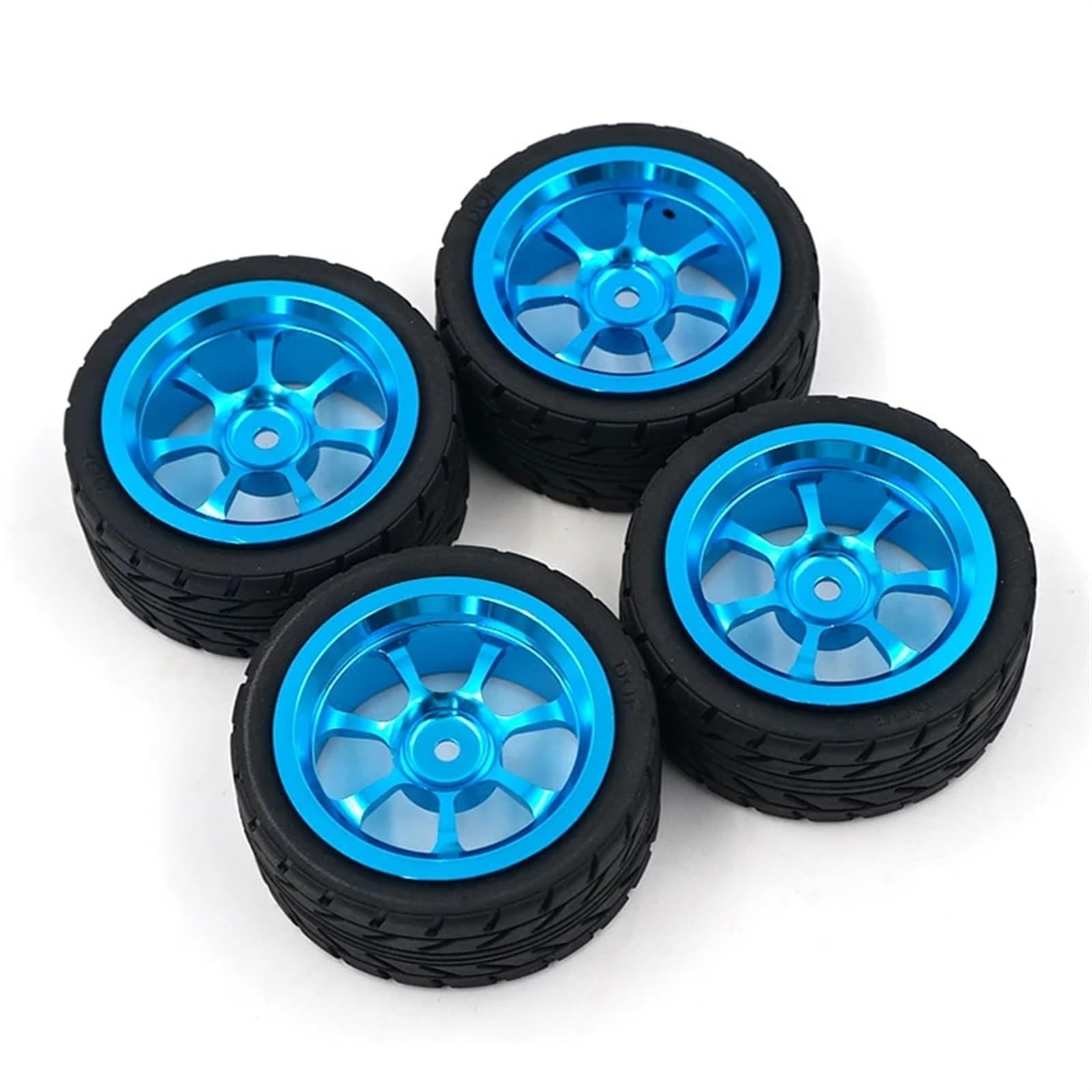 Compatibile Con Wltoys Per A959-B A979-B A959 A969 A949 A979 K929 Parti Di Automobili 1/18 RC Pneumatici Per Ruote Con Dado Esagonale RC Car Ruota