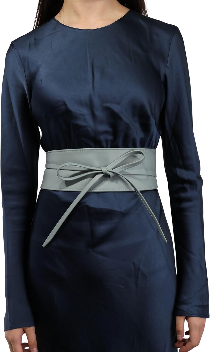 FASHIONGEN - Woman Italian leather Obi belt, CASSIANE image 2