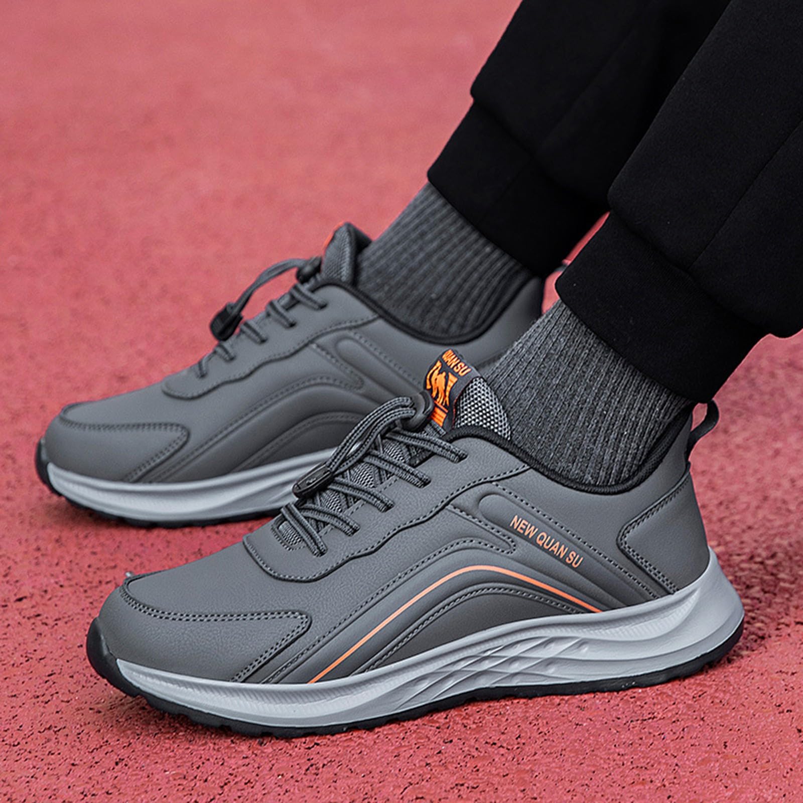 Turnschuhe Low-Top Sportschuhe Herren Laufen Sneaker Orthopädische