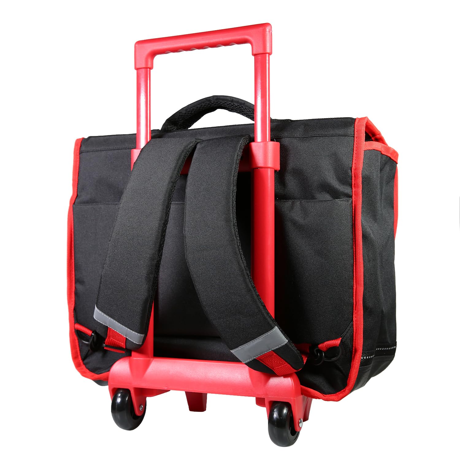 Bagtrotter Cartable à roulettes 38 cm Minecraft Noir