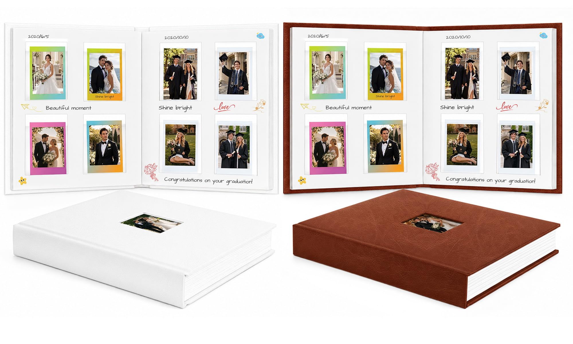 Amazon.com: Ruibytree 128 Pockets Instant Mini Photo Album for 2x3