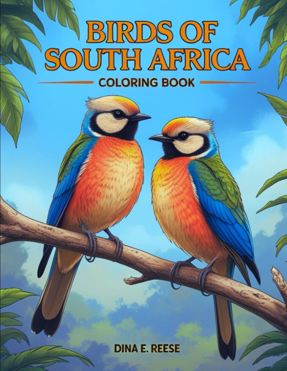 Birds of South Africa: Coloring Book