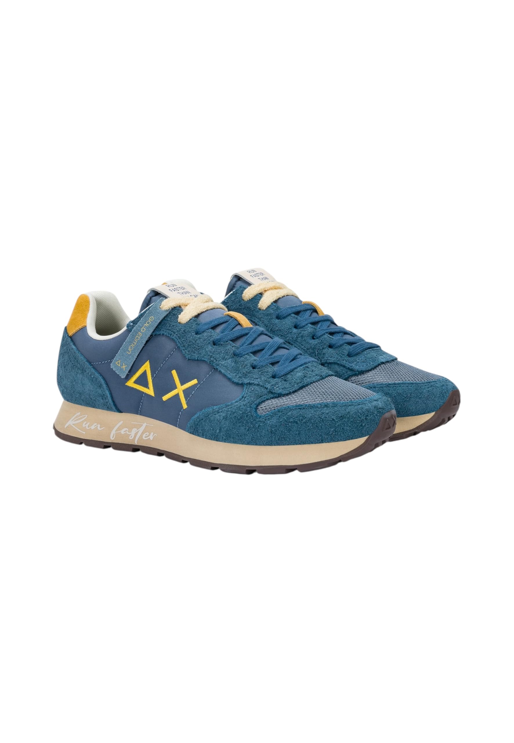 SUN68 Hommes Baskets basses Cuir Z36104