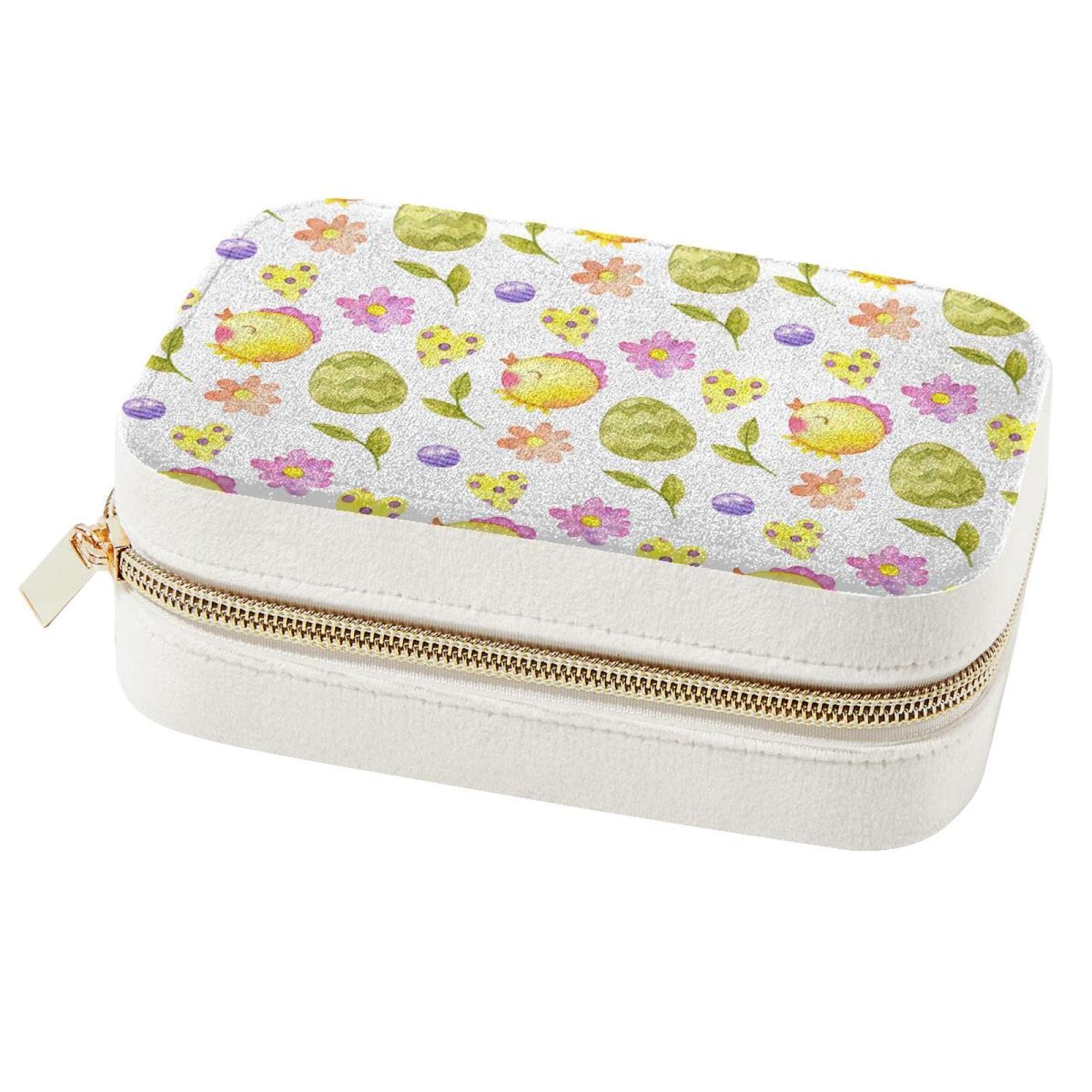 Boîte à bijoux de voyage portable et compacte pour les vacances