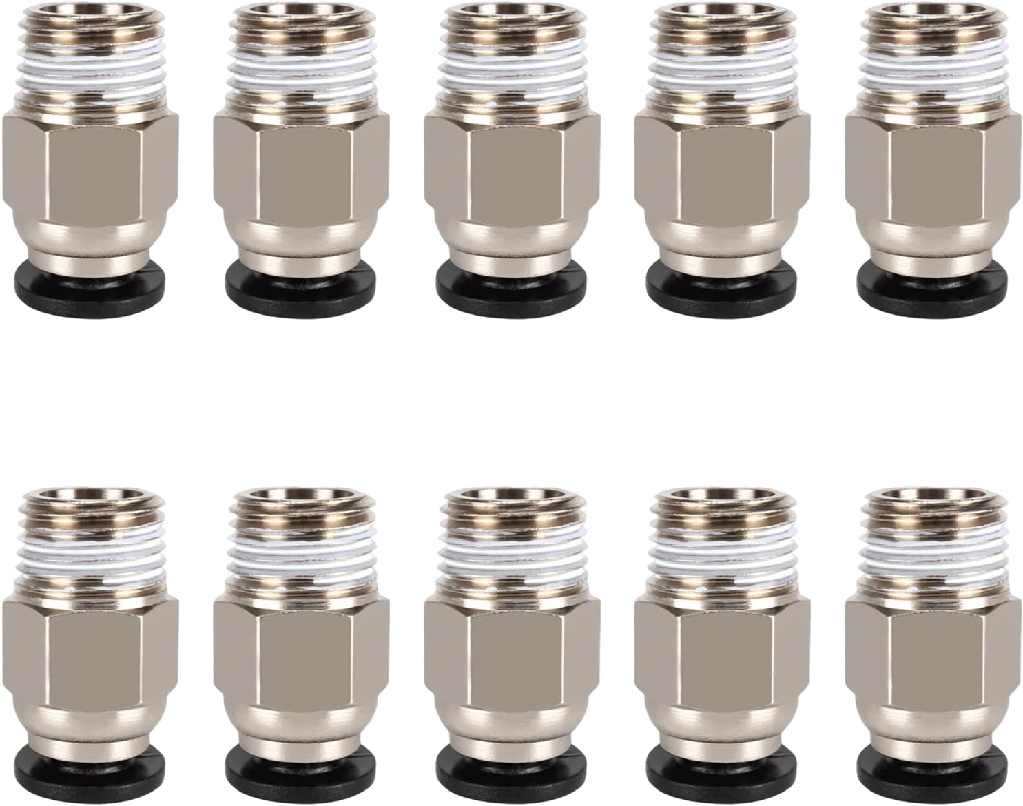 Pneumatik Kupplung Verbinder Stecker für 4 12mm Schlauch Gerade Metrischer