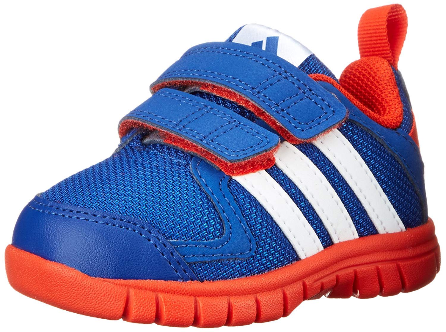 adidas Performance STA Fluid 3 CF I Athletic Shoe (5, Collegiate Royal/White/Orange)