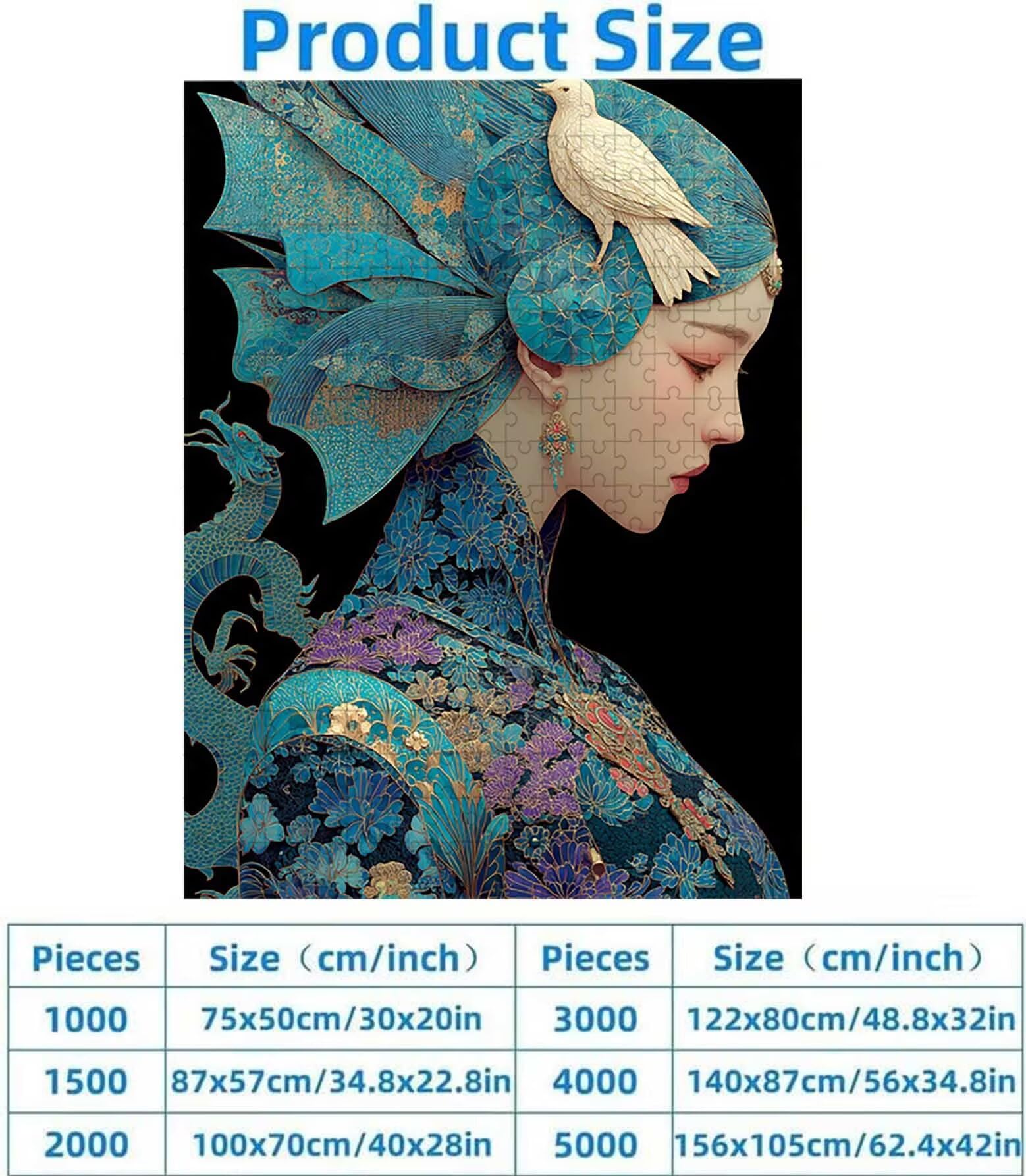 Puzzle 6000 sztuk Puzzle dla dorosłych 179 x 105 cm Gra edukacyjna prezenty dla dorosłych i dzieci w wieku 14 lat, kreatywny prezent dla relaksu kwiat motyl PjY7803 E-Q