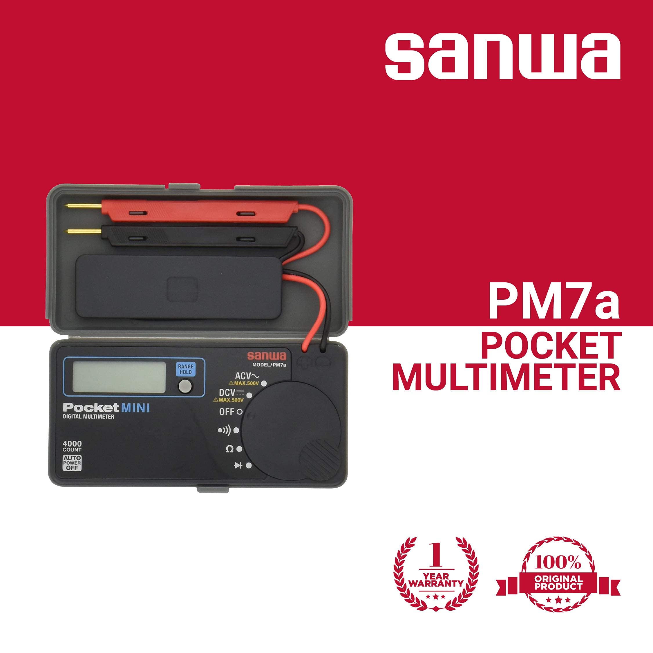 Amazon | 三和電気計器 Sanwa デジタルマルチメータ PM-7a | テスター