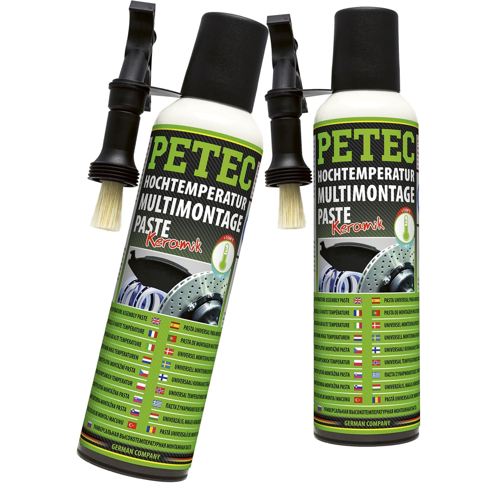 PETEC 2x 94420 Fett | 2x 94420, PETEC Hochtemperatur Multimontagepaste,