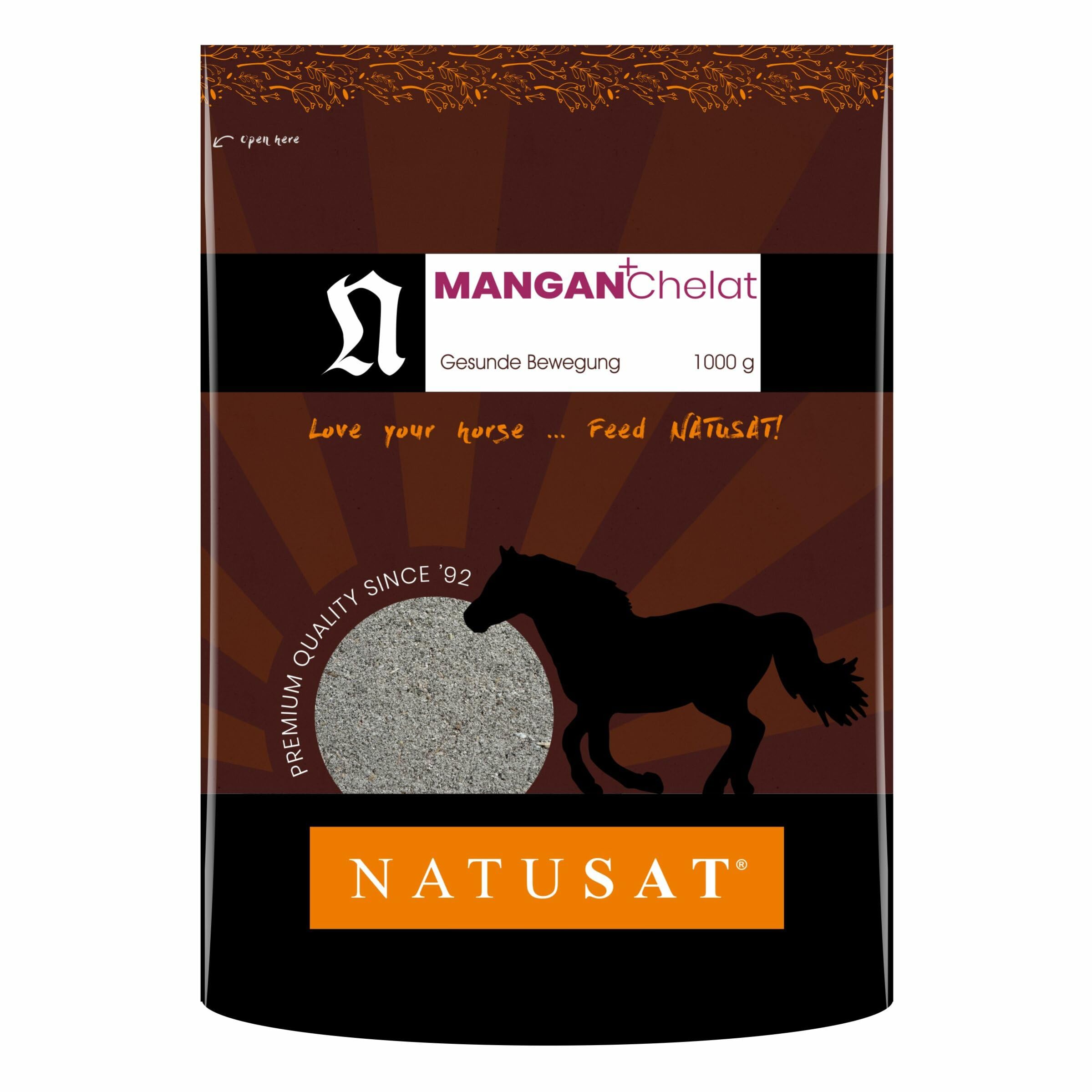 Manganèse chelat en poudre pour cheval Natusat complément alimentaire 1kg