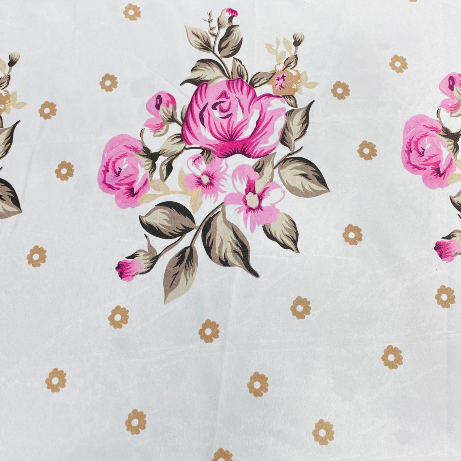 90" Extra Wide Luxury Poly Cotton Blend Sheeting Fabric Soft Comfortable Durable Sold by The Metre (Sheeting 1)