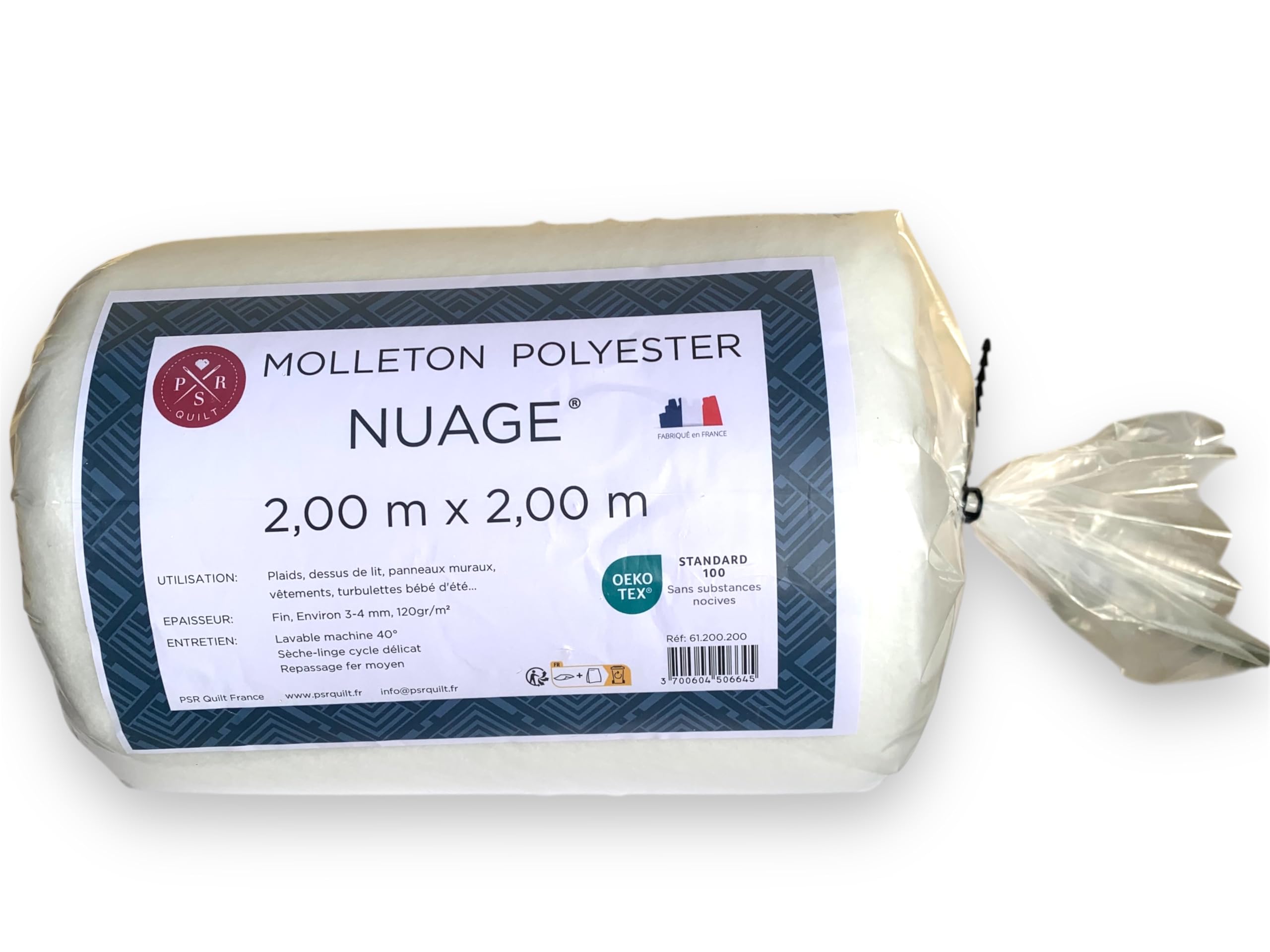 Molleton nuage PSR QUILT pour créer une couverture de salon 2m x 2m