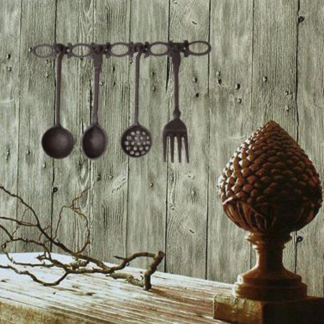 イギリスアンティーク アイアン製キッチンツール5本セット Amazon.co