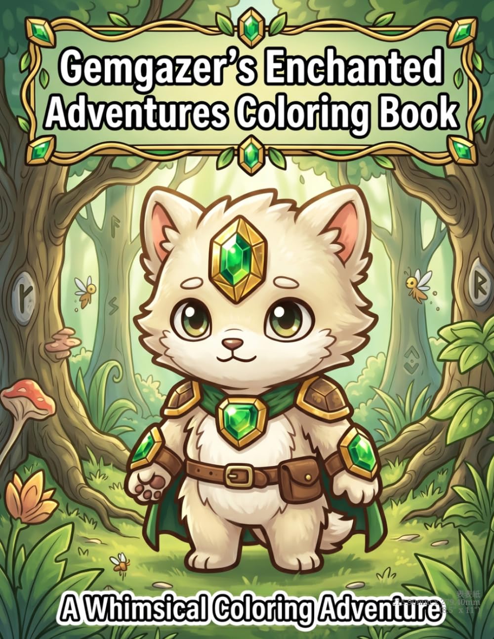 Gemgazer’s Enchanted Adventures Coloring Book: A Whimsical Coloring Adventure (Gemgazer Coloring Book Series)