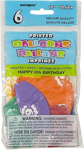 Miniatura 4 de 12 Happy globos de látex 6ct