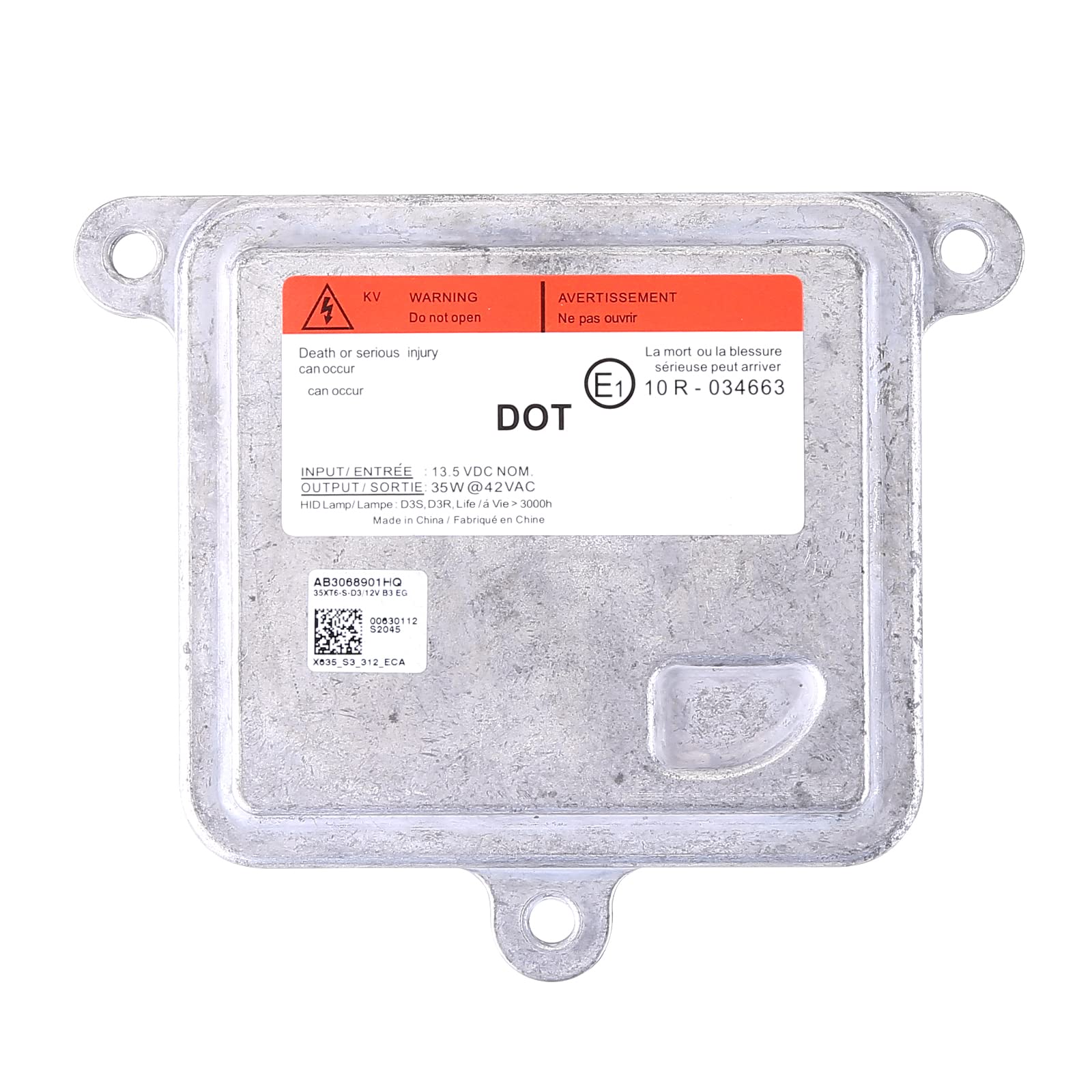 2PCS Xenon HID Headlight Ballast with Igniter & D3S Bulb for Model S 2012-2015 for Hyundai Sonata 2014 for Land Rover Range Rover Evoque for Jaguar XF XFR for Focus 2011-2014 10R-034663 9285304244S