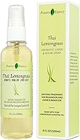 Vista 1 de Thai Lemongrass Linen and Room Spray, Natural Air Freshener Made with Pure Lemongrass Essential Oil, Bathroom Air Freshener or Calming Pillow Spray