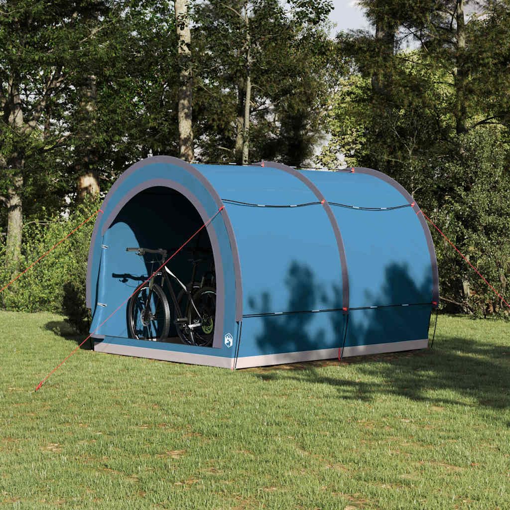 Garaż rowerowy z dachem zielony z TAFT x x, odporny na warunki atmosferyczne, namiot outdoorowy z portem elektrycznym i wieszakiem świetlnym dla rodziny, na kemping, trekking, ochrona i