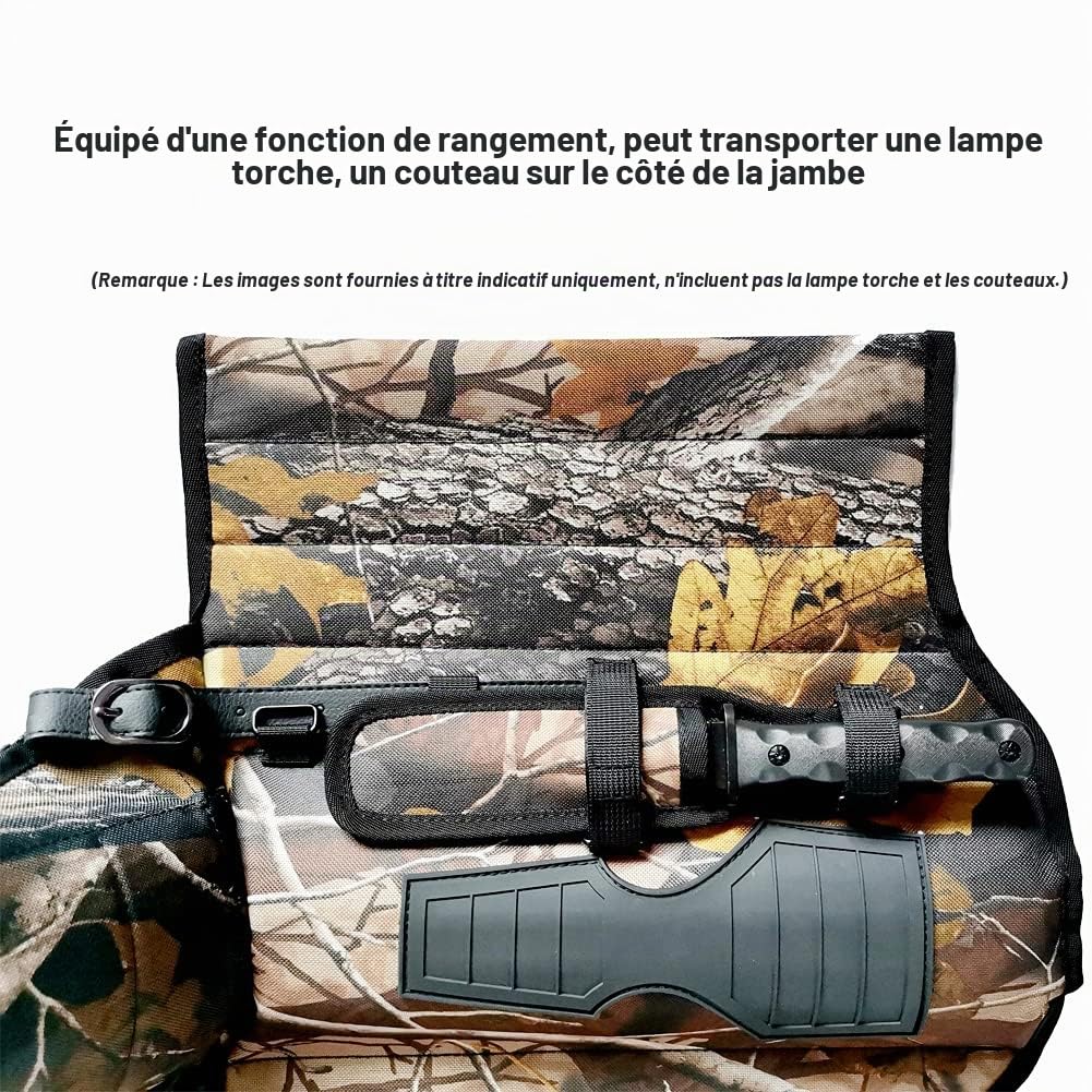 Snake Guards Guêtres anti-morsure, anti-morsure, anti-crevaison pour homme et femme, pour la chasse, la randonnée, l'extérieur