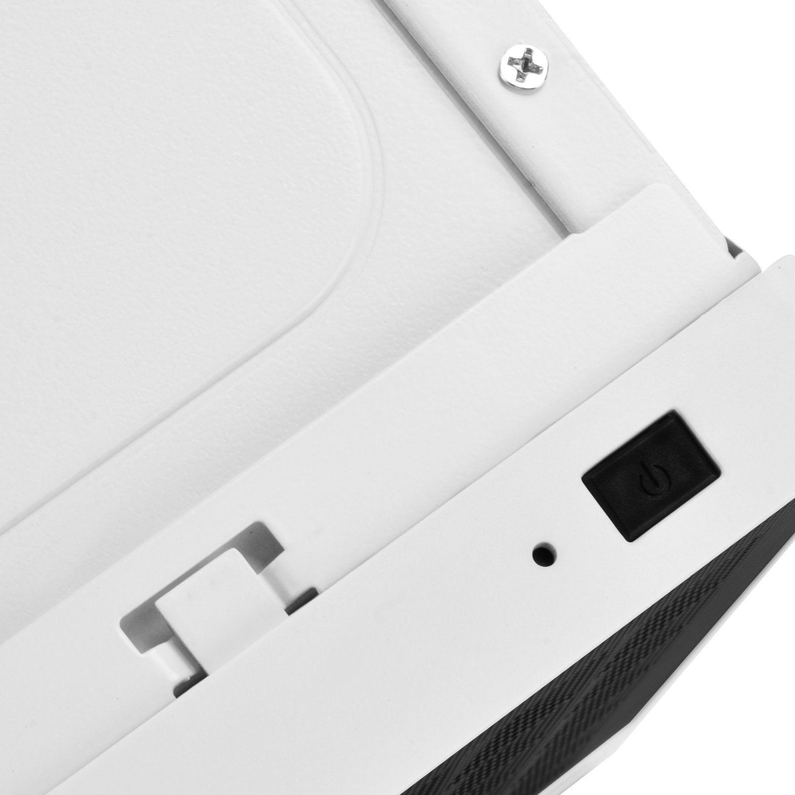 SilverStone SST-SG13WB - Sugo Mini-ITX Compact Computer Cube Case, pannello frontale con Mesh, nero bianco