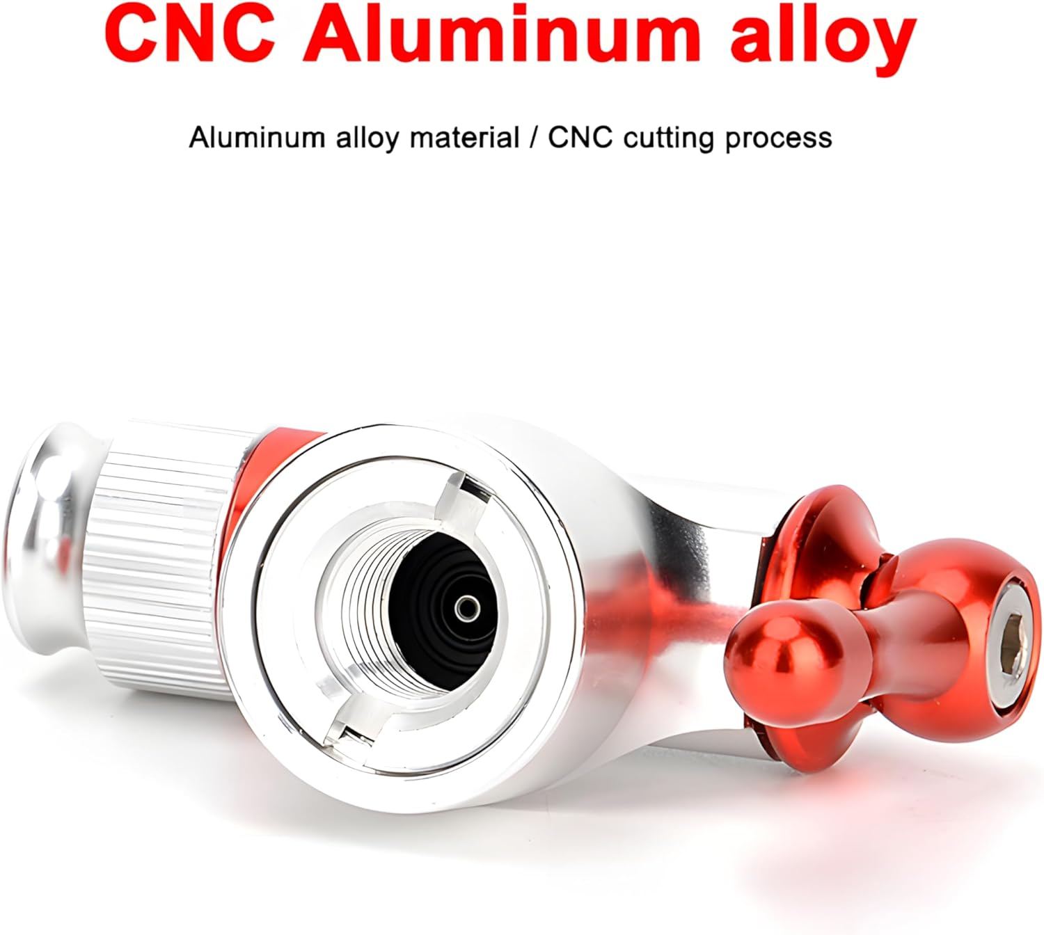 Mini CO2 Inflator Portable Bicycle Tire Pump for Road and Mountain Bikes - No CO2 Cartridges Included