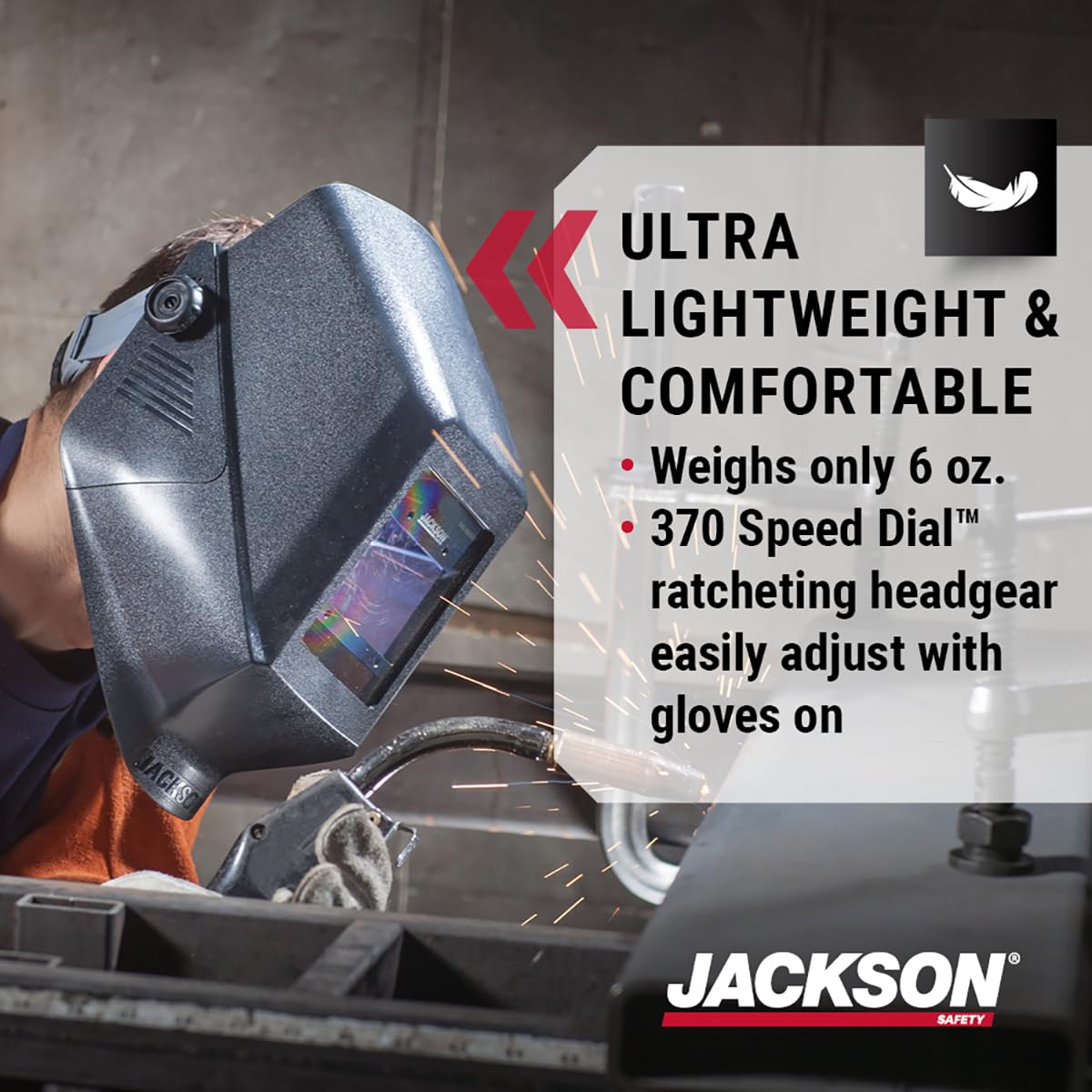 Jackson Safety's Ultra Lightweight Welding Helmet