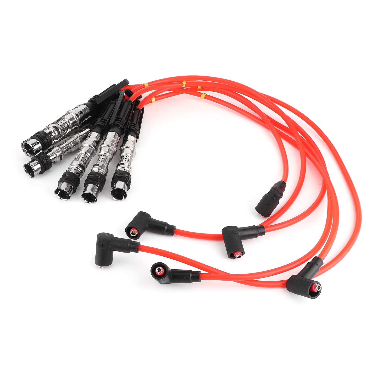 Conjunto de Alambre de Encendido de 6 Piezas con Cable de Cable de Bujía de Bujía Corrado VR6 2 8 9 Modelo 1J0998031