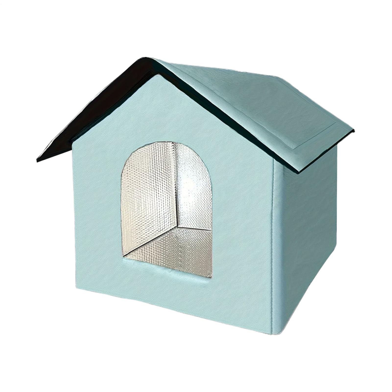 Abri pour chat imperméable contre la pluie : la tente grotte pliable pour balcon et patio
