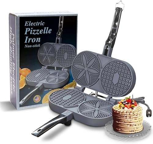 C. Palmer Mfg. Original Pizzelle Maker, antiadherente, modelo 1000T