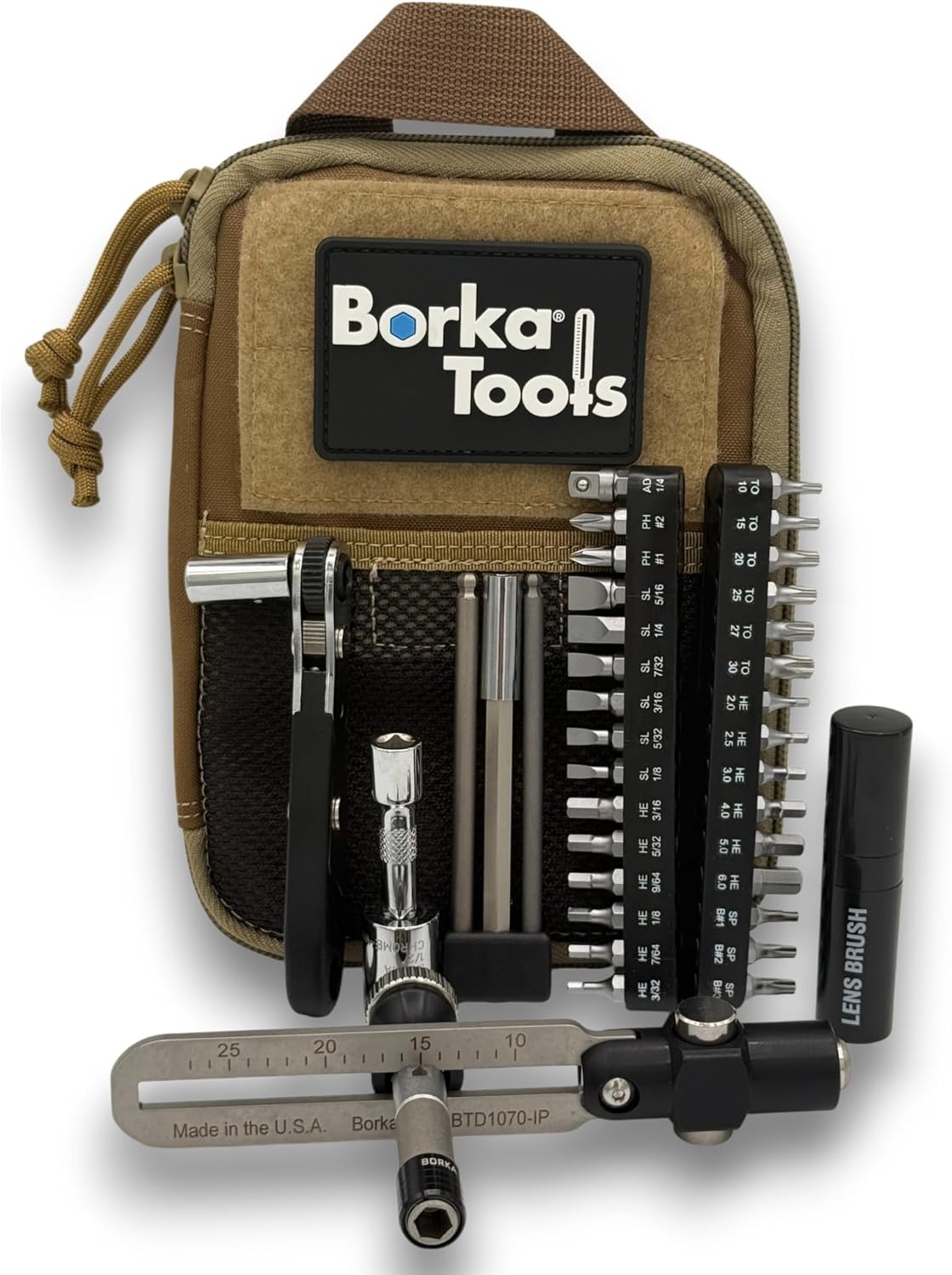 Torque Driver Kit – Extended Reach Edition: Adjustable Torque Driver with Long Ball-End Bits, Adapters, Extensions & Cordura Case – Precision Assembly & Mechanical Applications