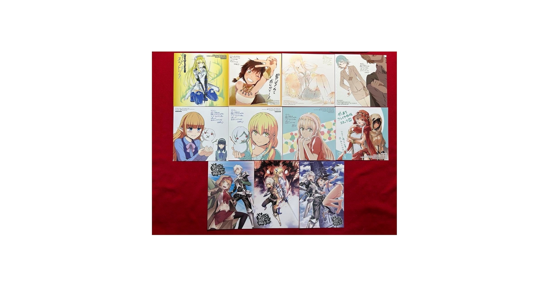 Amazon | ダンまち 特典 イラストカード ポストカード | ポスト