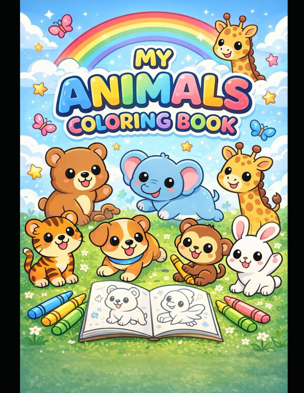 my animals coloring book (My First Fun Coloring Series)