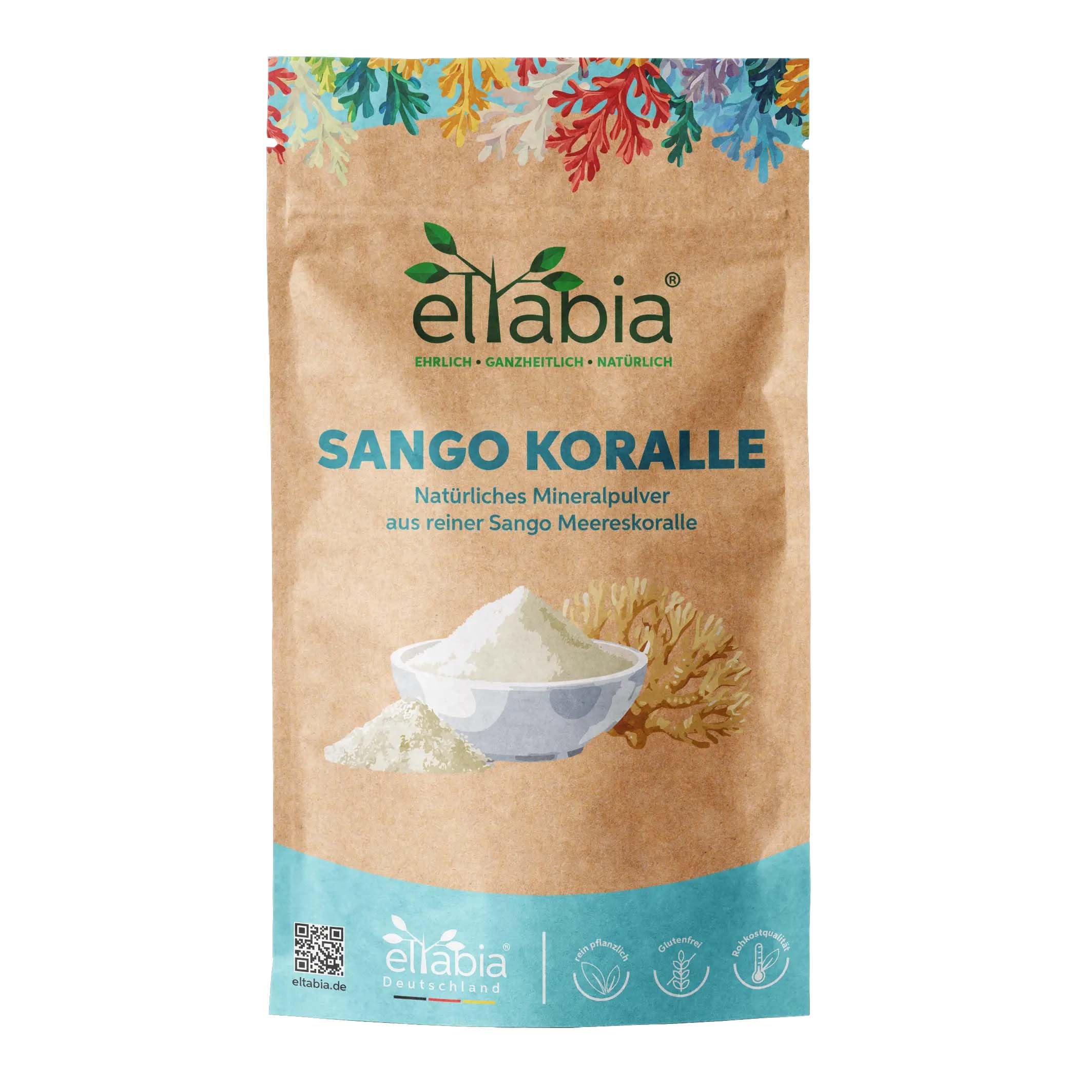 Sango Meereskoralle Pulver 1kg | Hochdosiert mit 34% Calzium | Premium Meeres Korallenpulver | Natürliche Quelle für Kalzium und Magnesium | Das Original aus Japan Okinawa