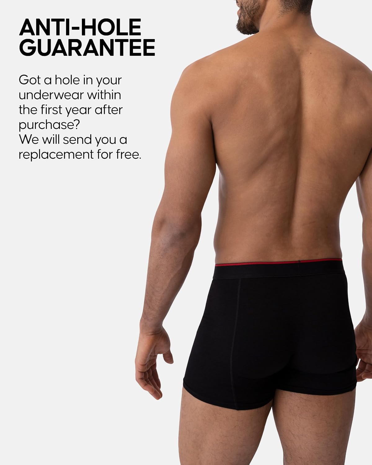 DANISH ENDURANCE Men's Bamboo Viscose Boxer Briefs (3-Pack) – Ultra-Soft, Breathable, Tag-Free, With/Without Fly - Image 4