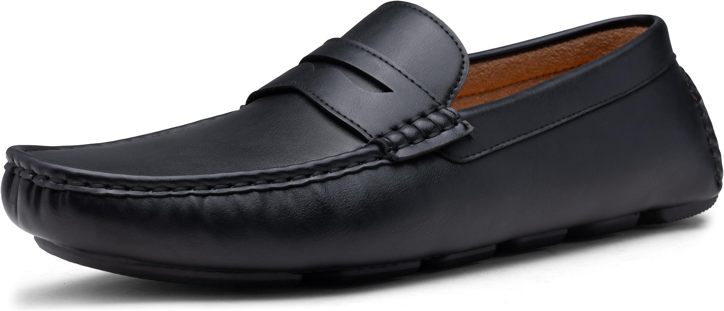 casual black loafers for men