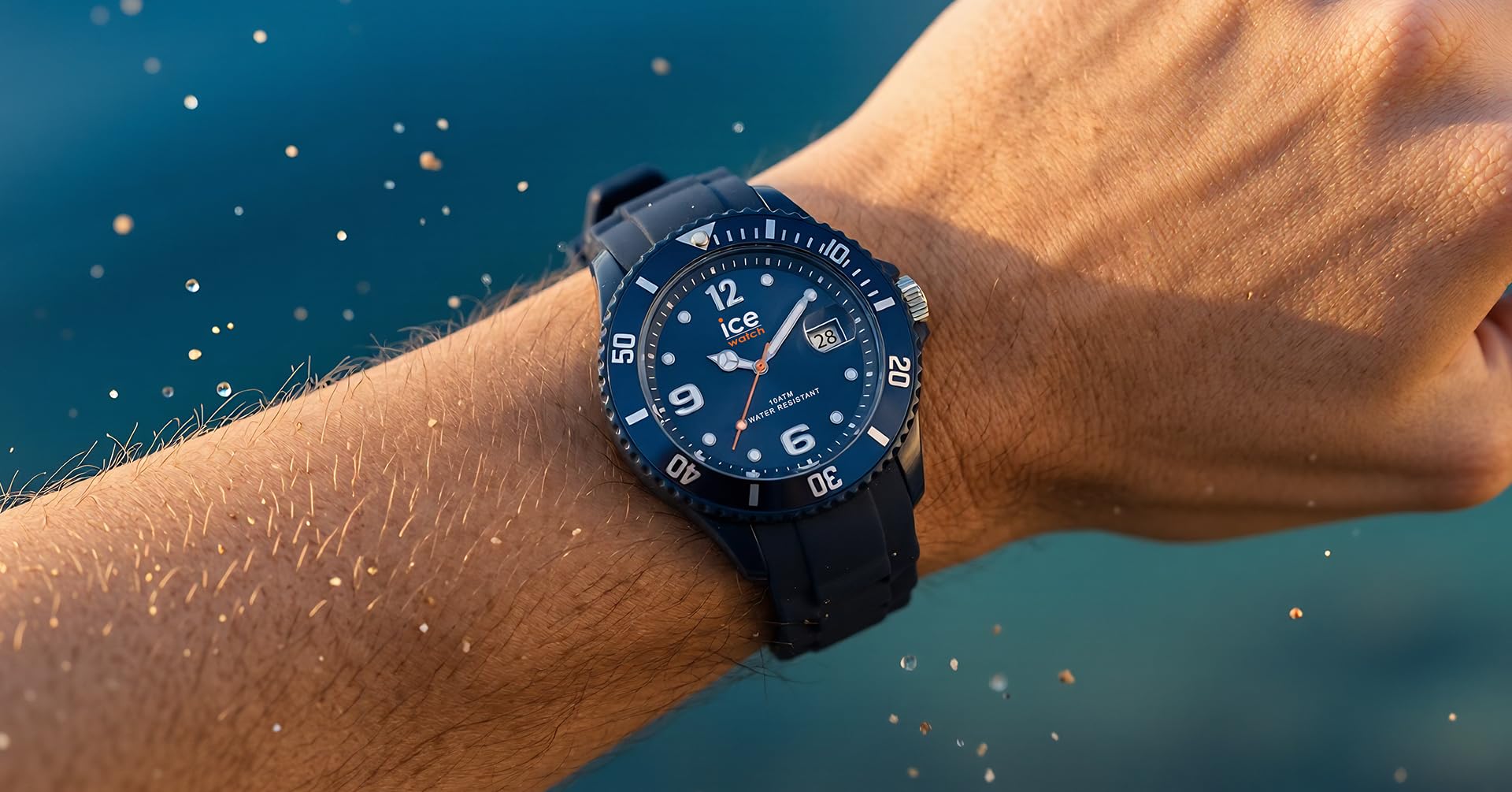 Ice-Watch - Ice Forever – Farbige Armbanduhr mit Silikonarmband, Größe M