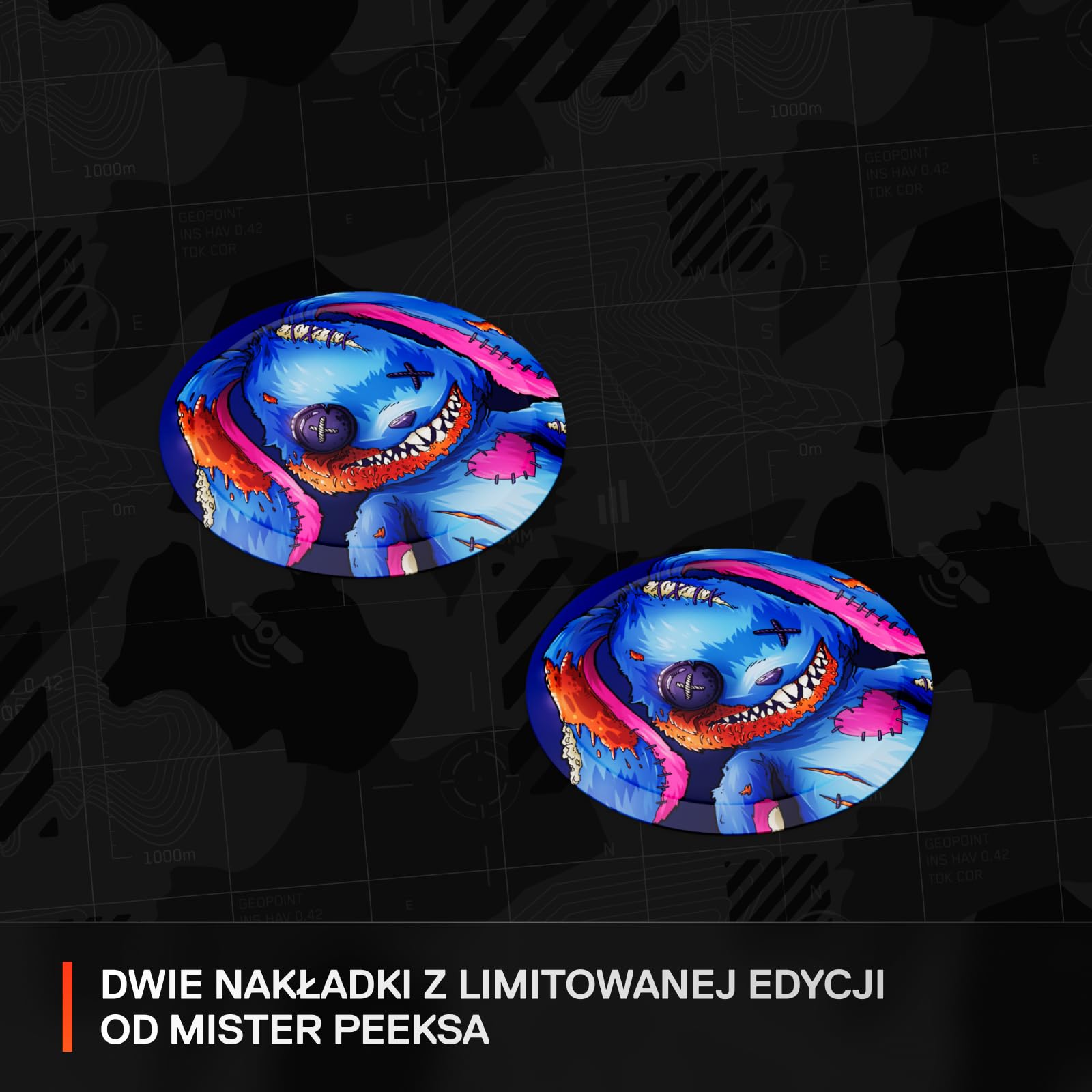 SteelSeries Arctis Nova Booster Pack - Call of Duty® Mister Peek Edition - Akcesoria do zestawu słuchawkowego - Nylonowy pałąk - Nakładki na słuchawki — Przedmiot kolekcjonerski z limitowanej edycji