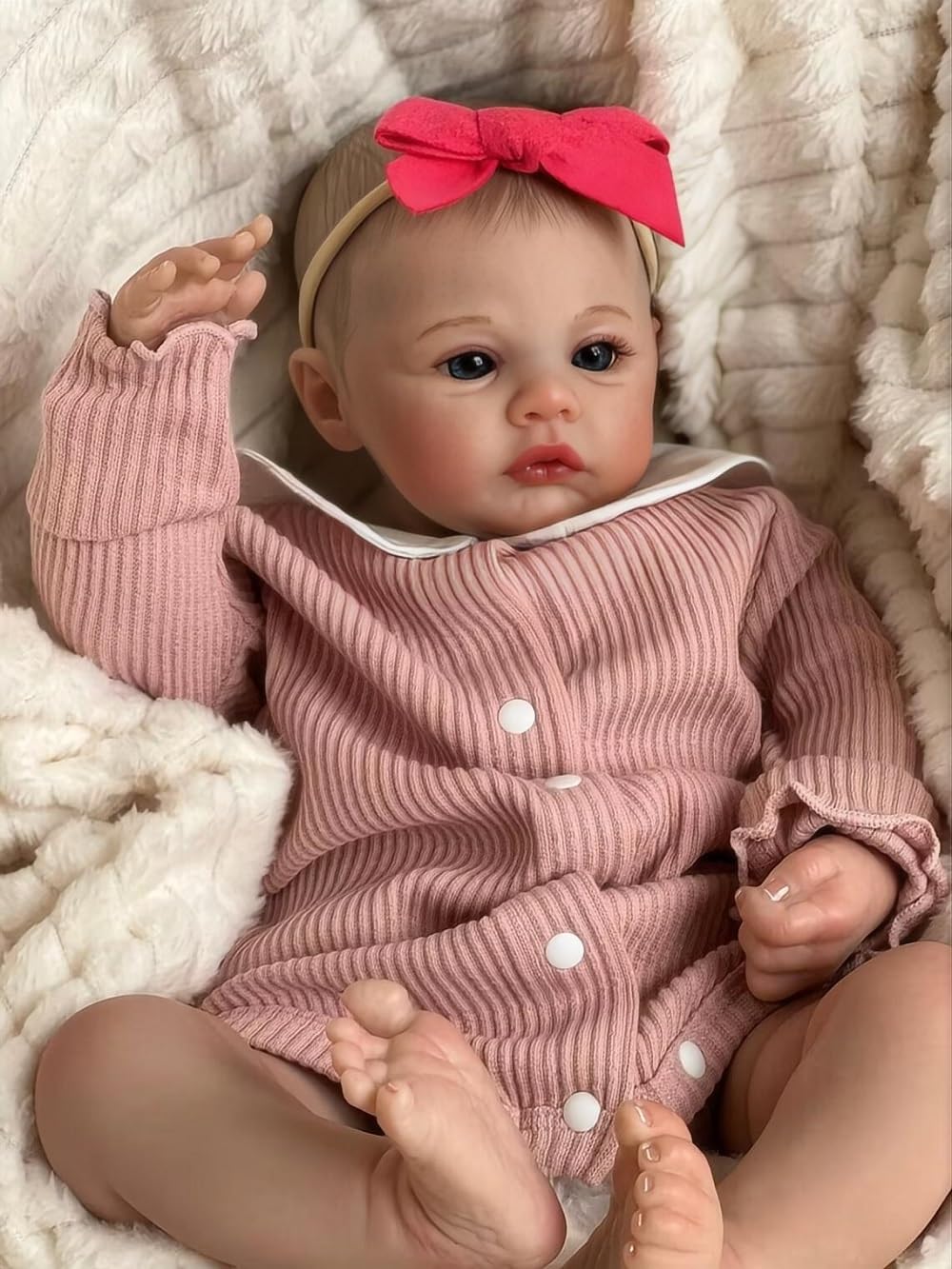 LVLQUITE reborn baby dolls girls silicone babies 18inch realistic toddler