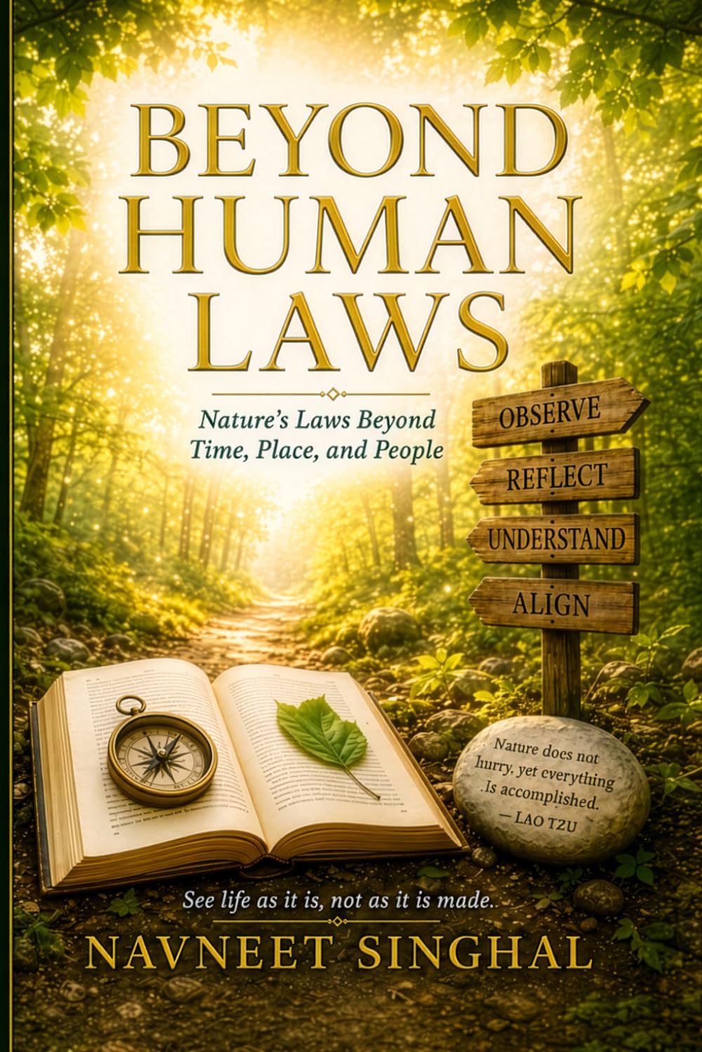 Beyond Human Laws: Nature’s Law That Exists Beyond Time, Place, and People. Understanding Life as It Exists, Not as It Is Made.