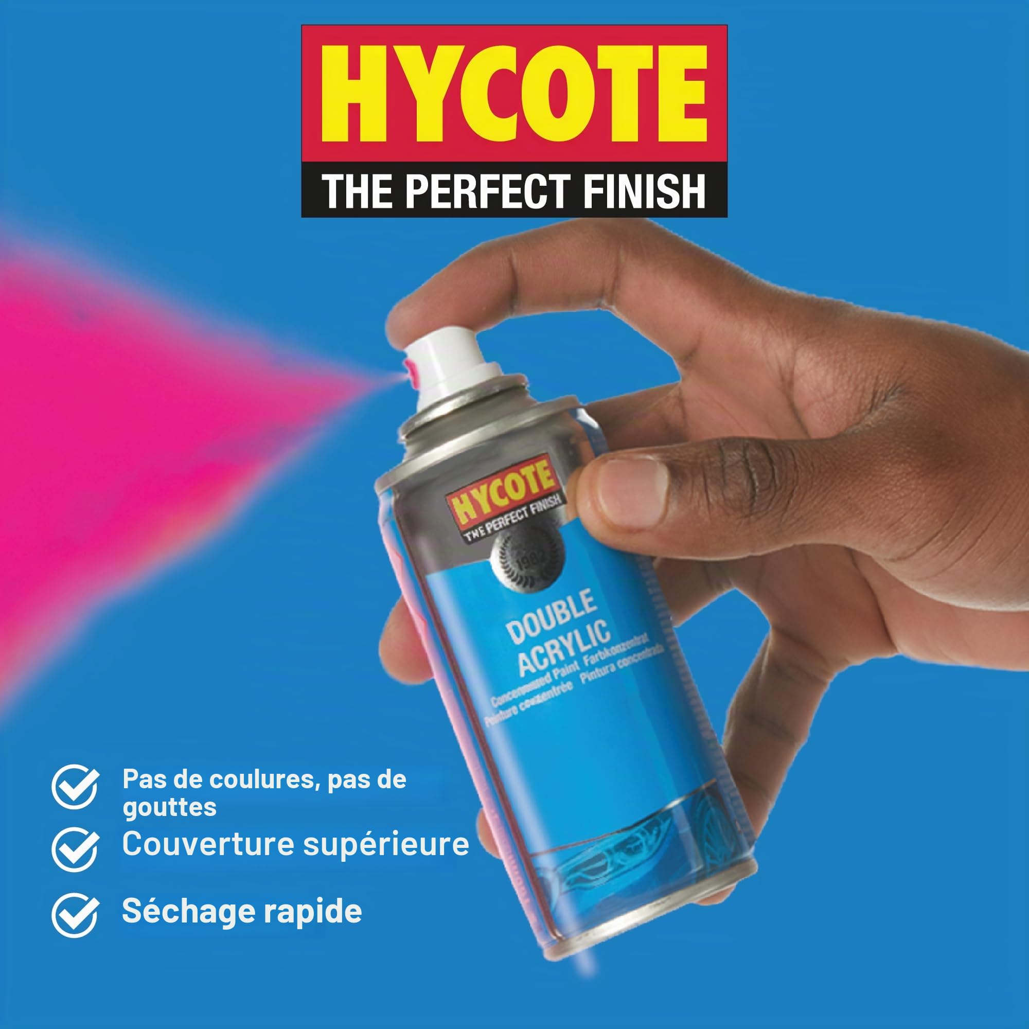 Hycote Noir Mat 400 ml