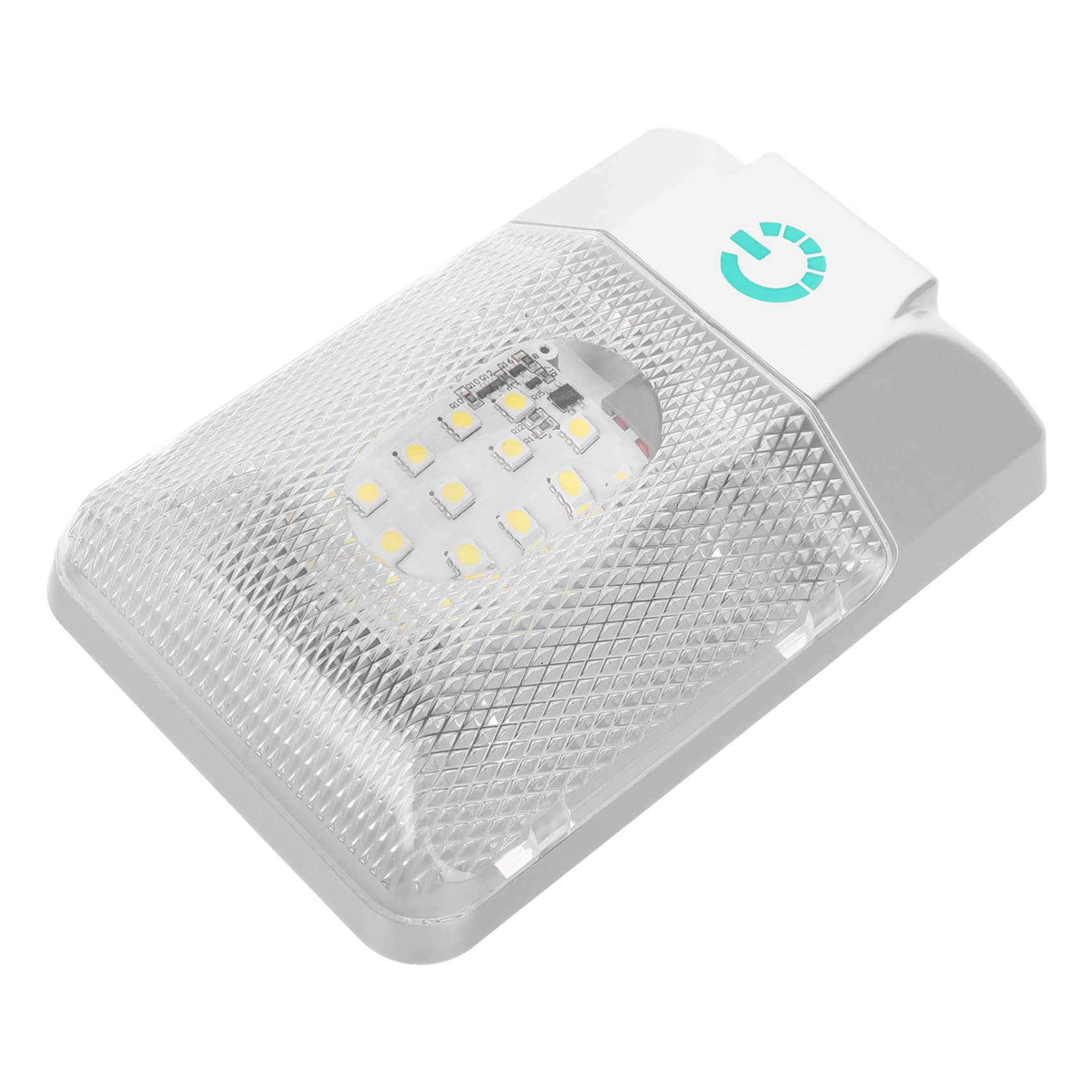 Ciieeo 3-Color Rv Ceiling Dome Light Fixture 12-24v Led Reading Light Auto Interior Lighting for Car Truck Camper