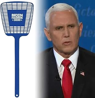 Fly Swatter, Biden Harris Pence Fly Swatter Durable Practical Tool for Home, Pest Control Multi-Colors Plastic Handle with Long Handle House Wife Helper